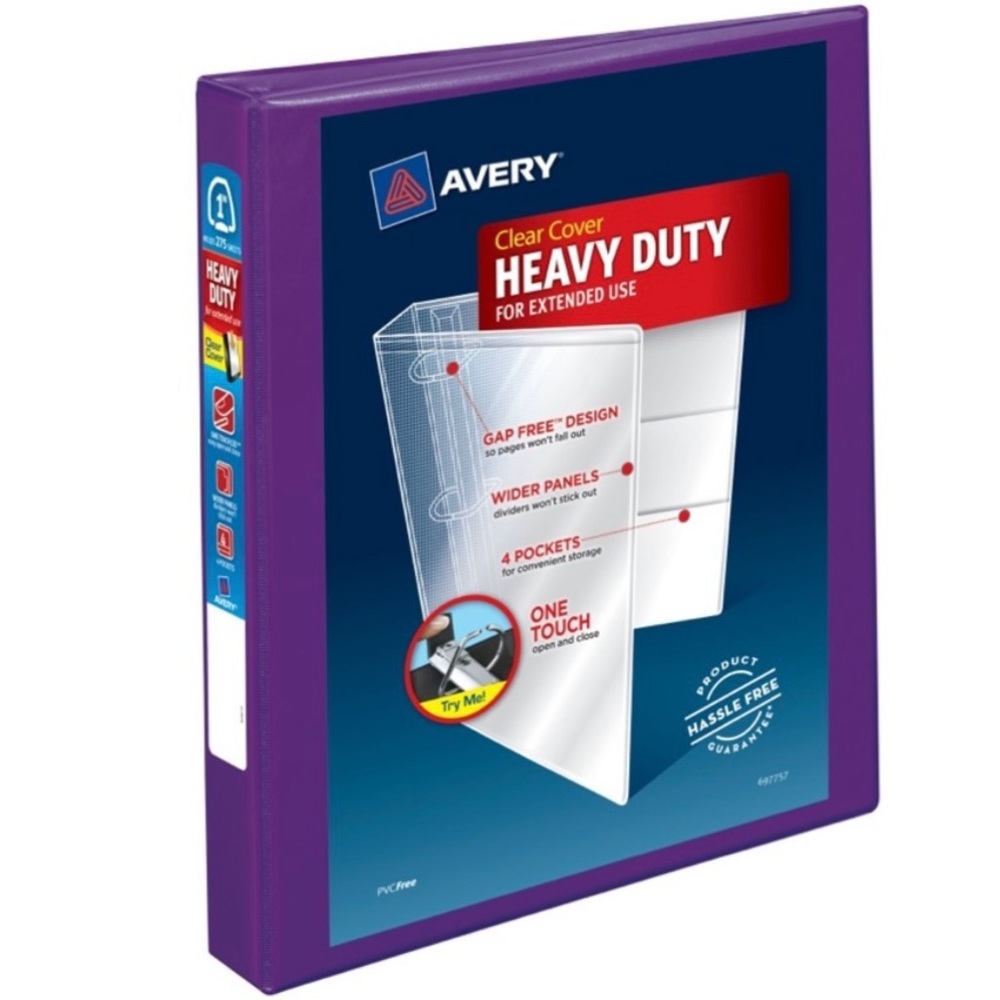 NWT Avery Heavy Duty Binder